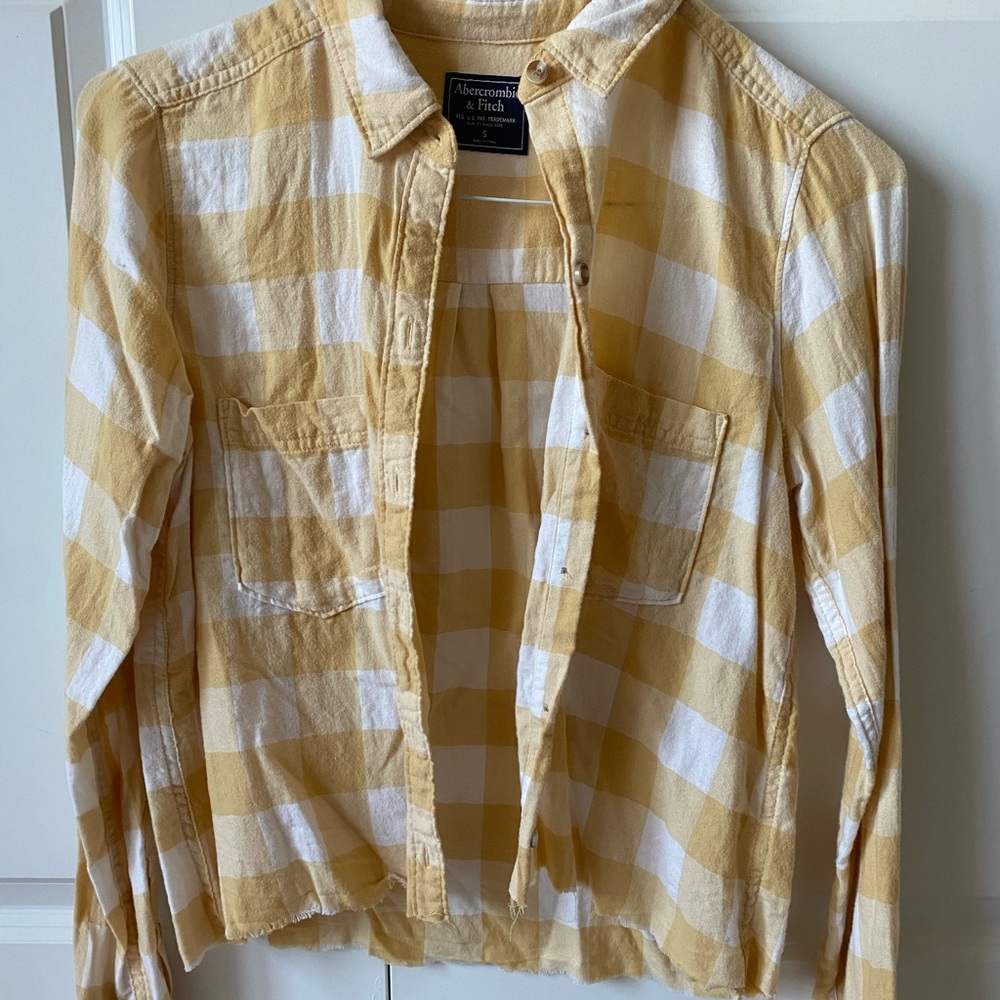 Yellow Flannel Abercrombie